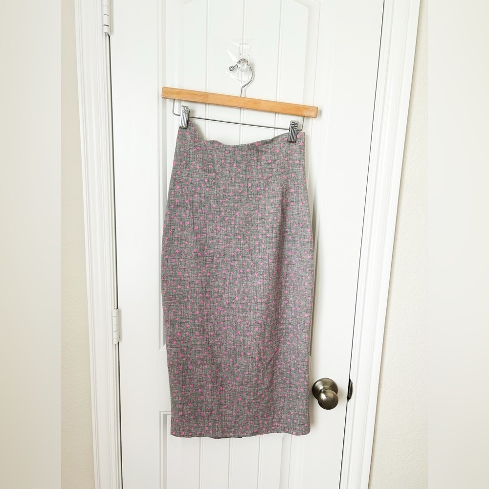 Daniela Corte Star Pencil Skirt Size Small 38